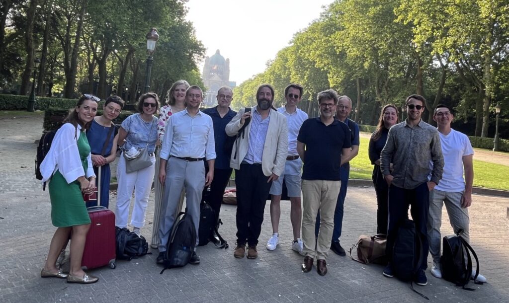 Picture of CoNOSC members in Brussels